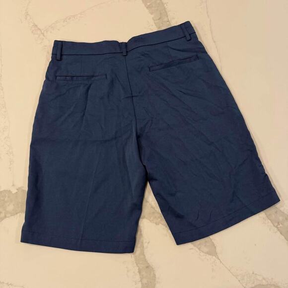 Walter Hagen Flat Front Chino Golf Shorts Men’s Size 32 Blue Performance Summer - Picture 4 of 5